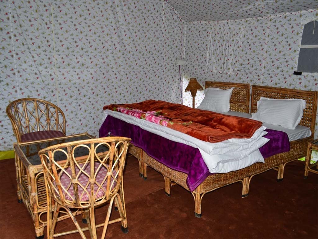 Himalayan Eco Camp Bed Room